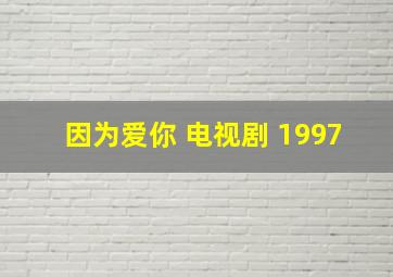 因为爱你 电视剧 1997